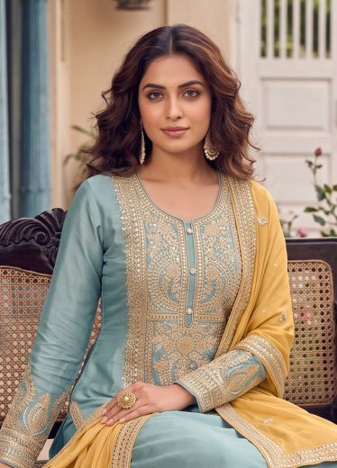 GOMATI - Catalog # 67408 (Set of 2 Readymade Salwar Suits)