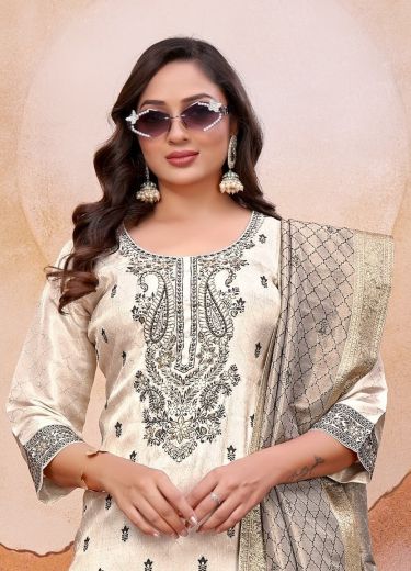 PURNIMA - Catalog # 67409 (Set of 7 SIZE-SETS [Readymade Salwar Suits])