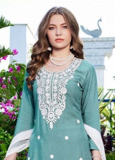 ZARENA - Catalog # 67411 (Set of 28 SIZE-SETS [Readymade Salwar Suits])