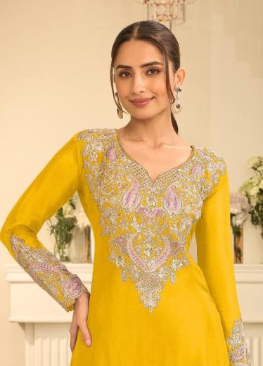 SAGA - Catalog # 67458 (Set of 4 Readymade Salwar Suits)