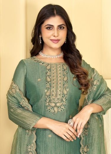 NAINIKA - Catalog # 67474 (Set of 6 Readymade Salwar Suits)