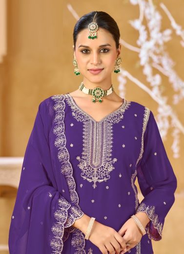 KHUSH NUMA - Catalog # 67482 (Set of 6 Readymade Salwar Suits)
