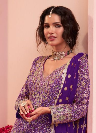 SAIRA - Catalog # 67490 (Set of 4 Readymade Salwar Suits)