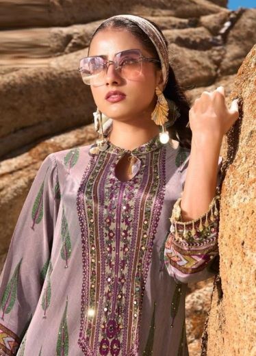 DIVISHA - Catalog # 67505 (Set of 4 Readymade Gowns)