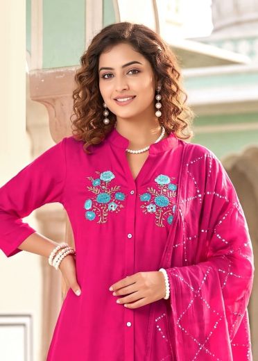 MAHARANI 1 - Catalog # 67527 (Set of 8 Readymade Salwar Suits)