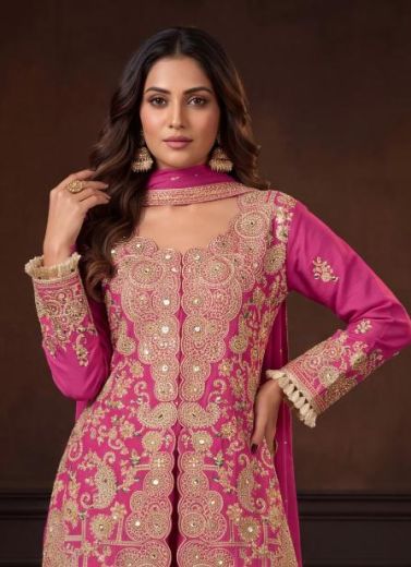 MANISHA - Catalog # 67541 (Set of 3 Indo-Western Outfits)