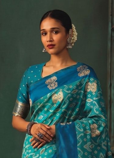 KANYA KUMARI - Catalog # 67555 (Set of 6 Sarees)