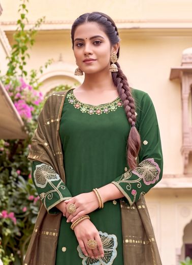 ISHEEKA - Catalog # 67576 (Set of 6 Readymade Salwar Suits)