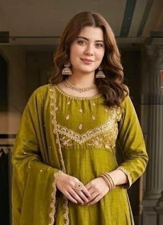 SALMON - Catalog # 67578 (Set of 3 Readymade Salwar Suits)