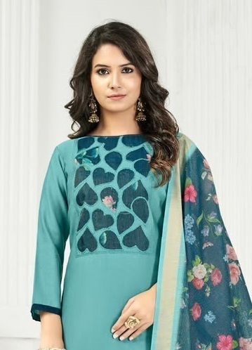 KALAWATI - Catalog # 67582 (Set of 12 Readymade Salwar Suits)