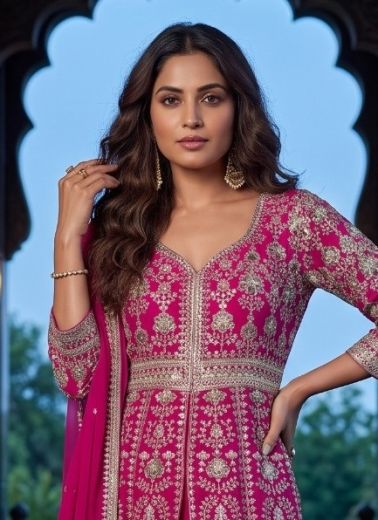 ELNORA - Catalog # 67609 (Set of 3 Readymade Salwar Suits)