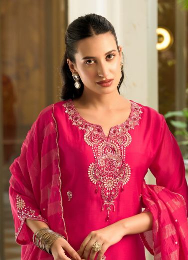 SHARARAT 10 - Catalog # 67615 (Set of 6 Readymade Salwar Suits)