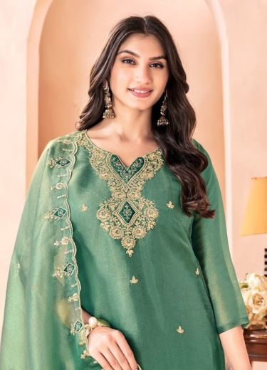 SAANVI - Catalog # 67616 (Set of 10 Readymade Salwar Suits)