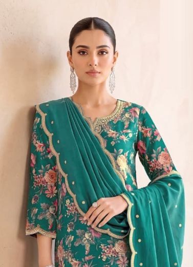 ZEVAR - Catalog # 67650 (Set of 4 Readymade Salwar Suits)