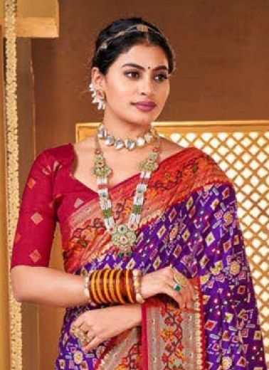 PATOLA KING - Catalog # 67663 (Set of 10 Sarees)