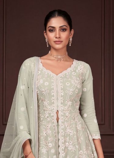 RAM RAHEEM - Catalog # 67685 (Set of 3 Readymade Salwar Suits)