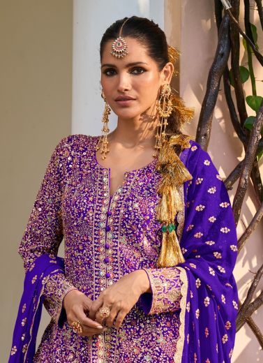 RAKUL - Catalog # 67690 (Set of 4 Readymade Salwar Suits)