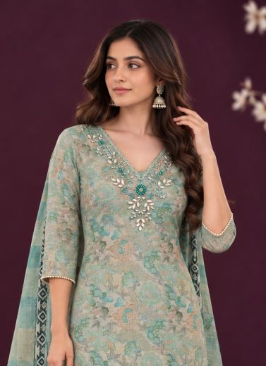 AAKARSHAN - Catalog # 67700 (Set of 4 Readymade Salwar Suits)