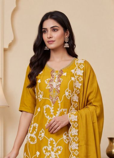 PIYA - Catalog # 67706 (Set of 4 Readymade Salwar Suits)