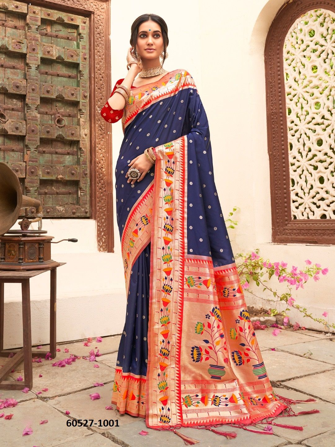 MARIYA - Catalog # 60527 (Set of 5 Sarees) MADE IN INDIA BY DESI MUSE MARIYA - Catalog # 60527 (Set of 5 Sarees) MADE IN INDIA BY DESI MUSE