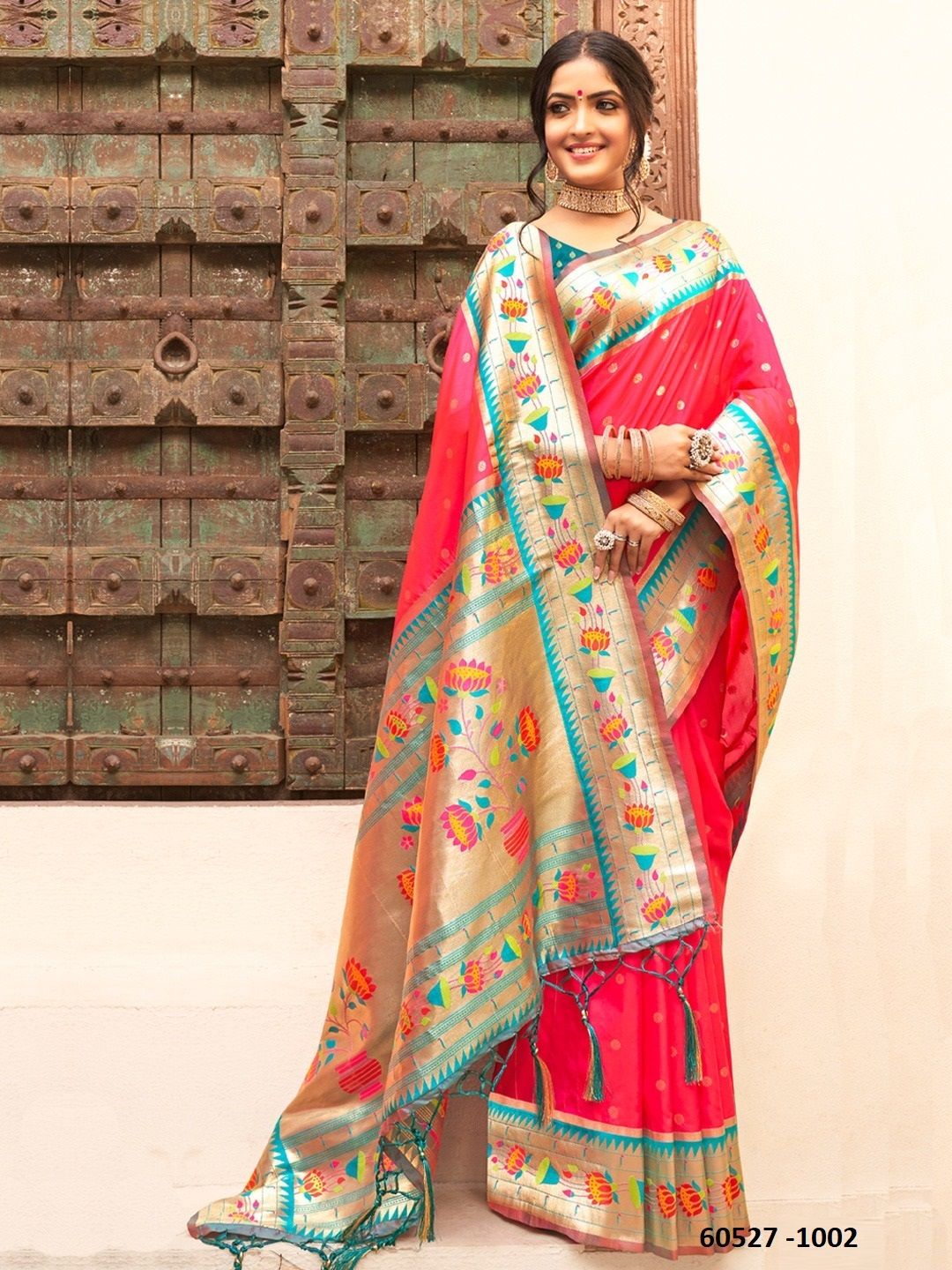 MARIYA - Catalog # 60527 (Set of 5 Sarees) MADE IN INDIA BY DESI MUSE MARIYA - Catalog # 60527 (Set of 5 Sarees) MADE IN INDIA BY DESI MUSE