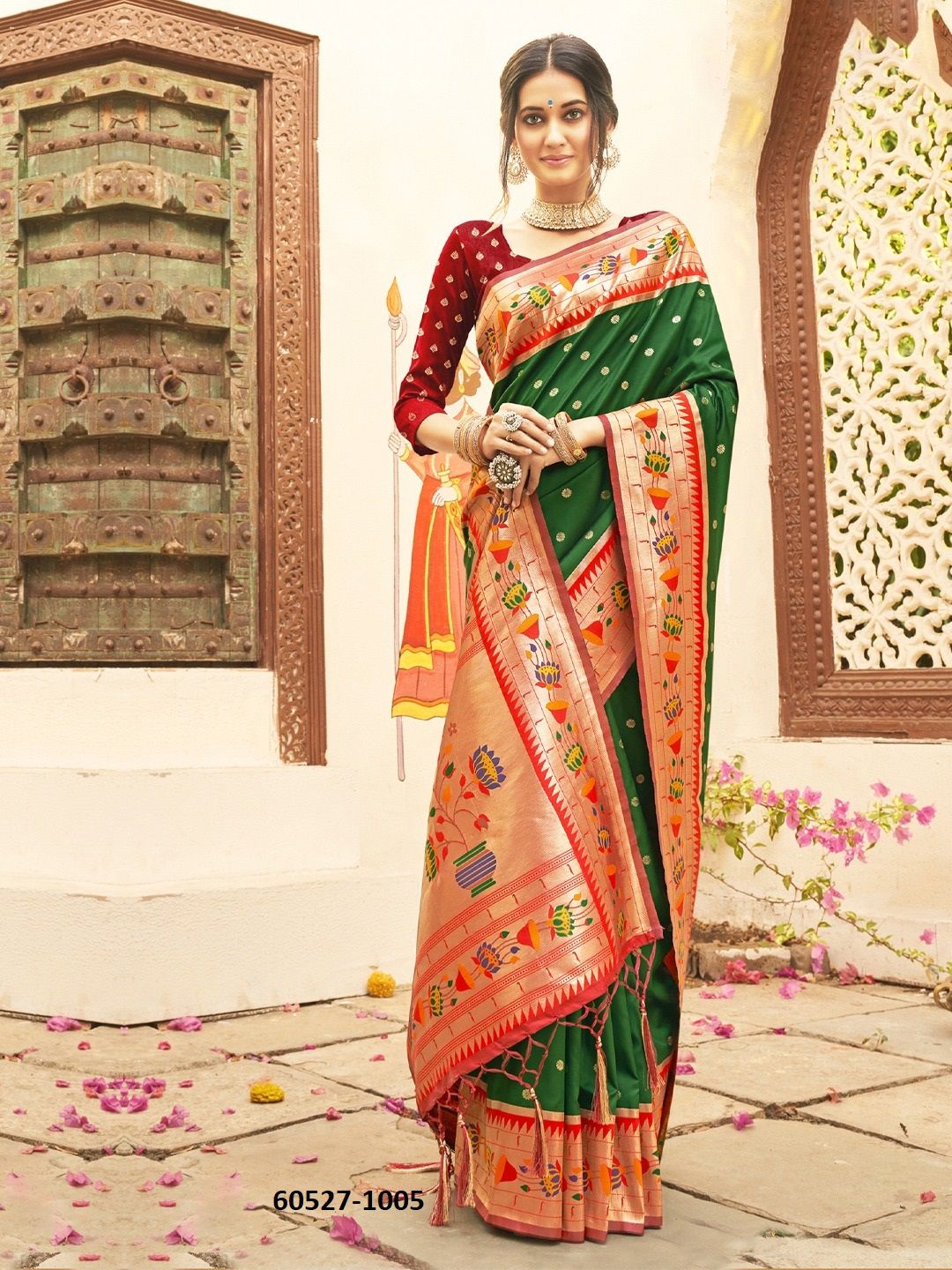 MARIYA - Catalog # 60527 (Set of 5 Sarees) MADE IN INDIA BY DESI MUSE MARIYA - Catalog # 60527 (Set of 5 Sarees) MADE IN INDIA BY DESI MUSE