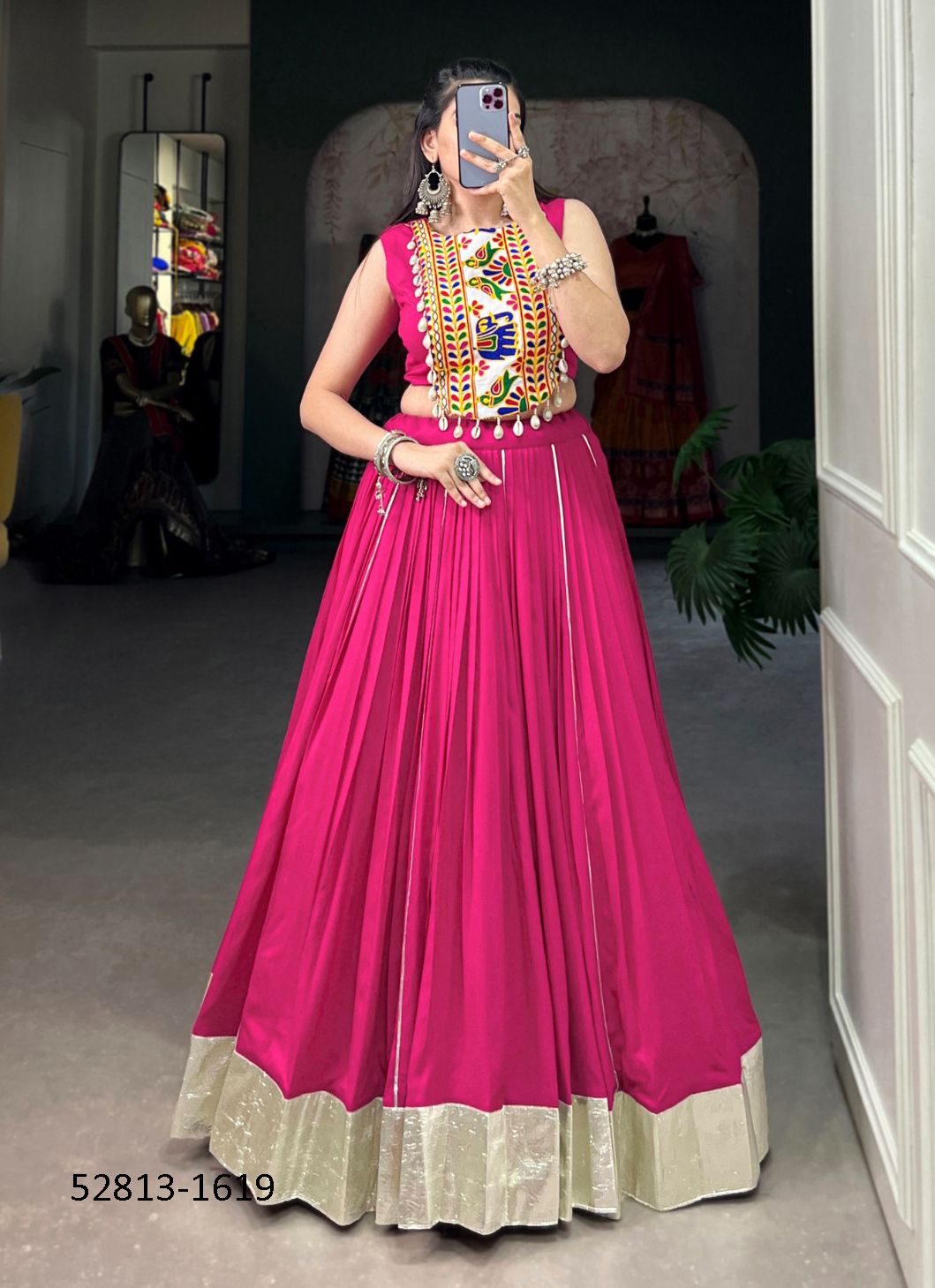 COLORS OF 1616 - CATALOG # 52813 (SET OF 4 READYMADE LEHENGAS) COLORS OF 1616 - CATALOG # 52813 (SET OF 4 READYMADE LEHENGAS)