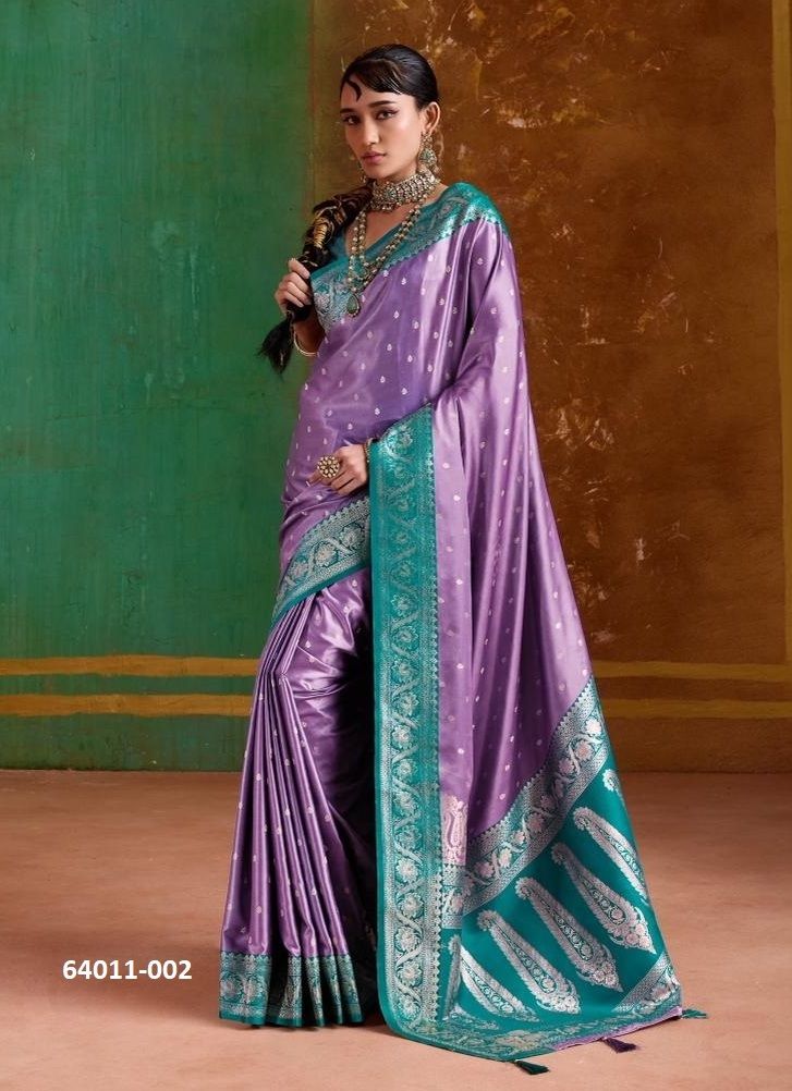 ROOHANI - Catalog # 64011 (Set of 4 Sarees) by Rajtex Fabrics ROOHANI - Catalog # 64011 (Set of 4 Sarees) by Rajtex Fabrics