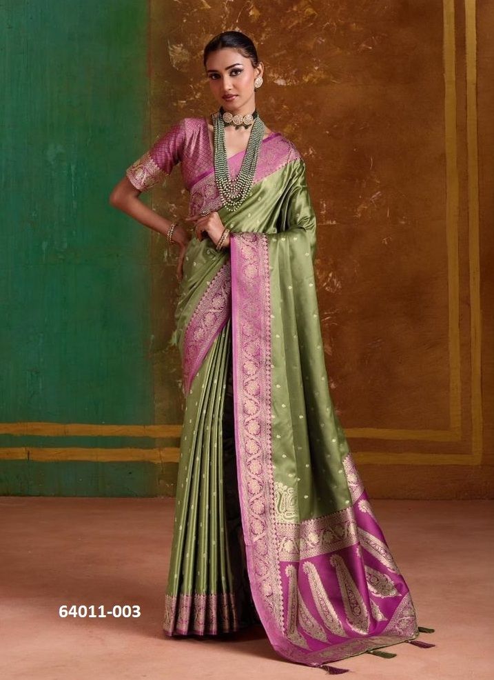 ROOHANI - Catalog # 64011 (Set of 4 Sarees) by Rajtex Fabrics ROOHANI - Catalog # 64011 (Set of 4 Sarees) by Rajtex Fabrics