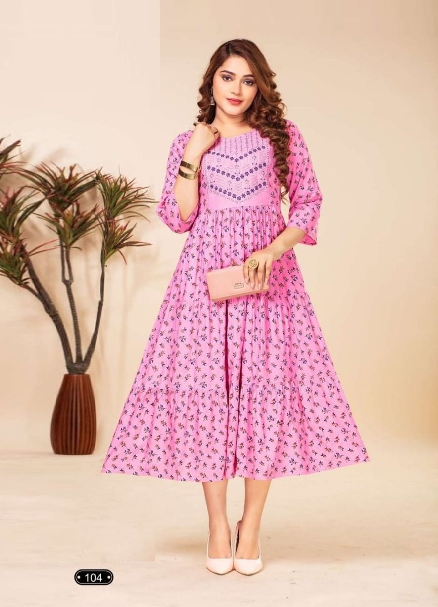 GURNISH - CATALOG # 50158 (SET OF 6 READYMADE KURTIS) GURNISH - CATALOG # 50158 (SET OF 6 READYMADE KURTIS)