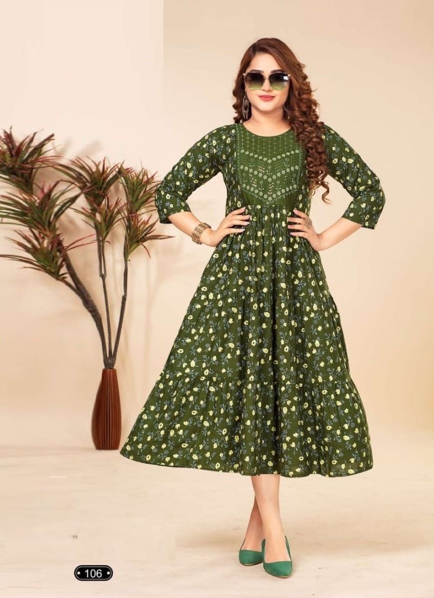 GURNISH - CATALOG # 50158 (SET OF 6 READYMADE KURTIS) GURNISH - CATALOG # 50158 (SET OF 6 READYMADE KURTIS)