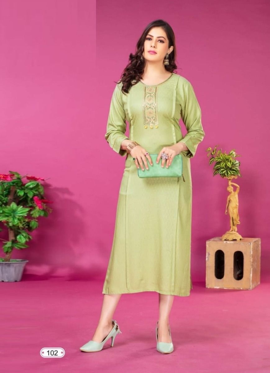 PRASHITA - CATALOG # 50389 (SET OF 6 READYMADE KURTIS)