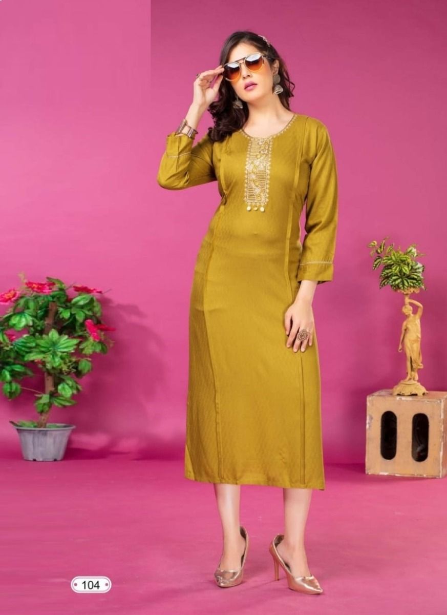 PRASHITA - CATALOG # 50389 (SET OF 6 READYMADE KURTIS)