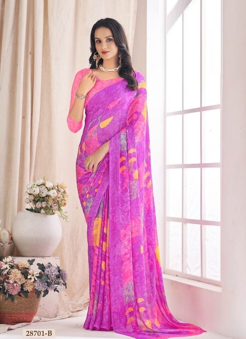 AAHANA 3 - CATALOG # 50475 (SET OF 12 SAREES)