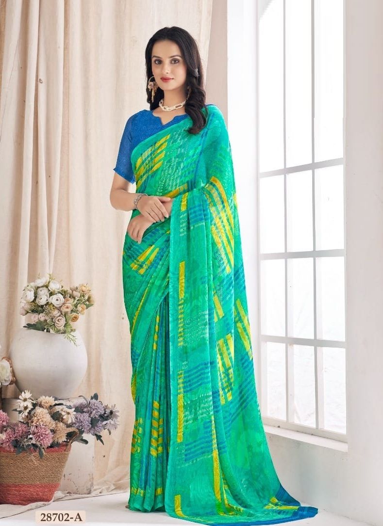 AAHANA 3 - CATALOG # 50475 (SET OF 12 SAREES)