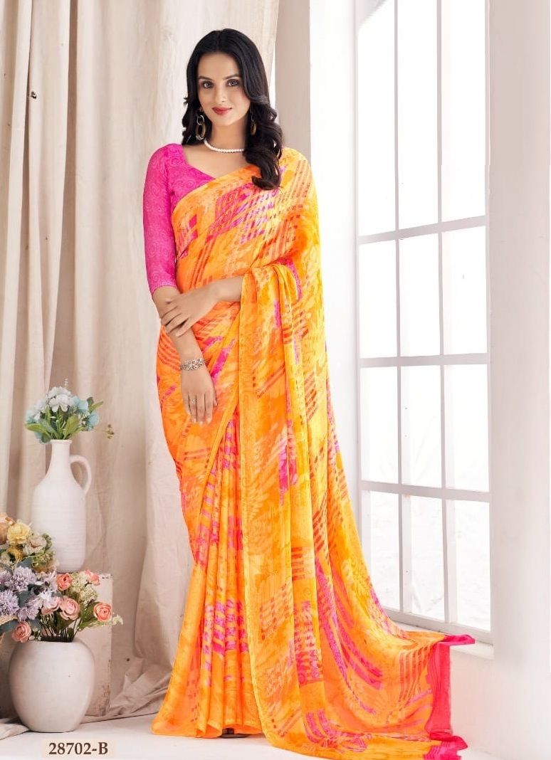 AAHANA 3 - CATALOG # 50475 (SET OF 12 SAREES)