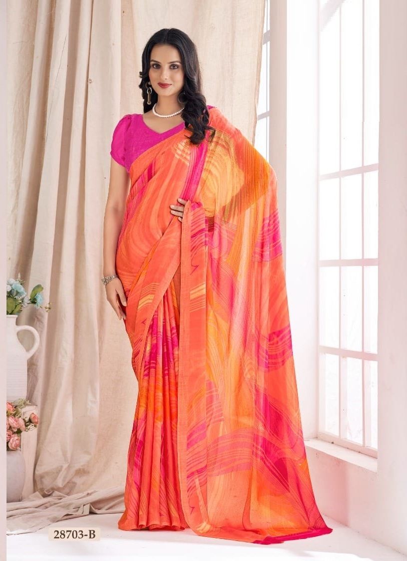 AAHANA 3 - CATALOG # 50475 (SET OF 12 SAREES)