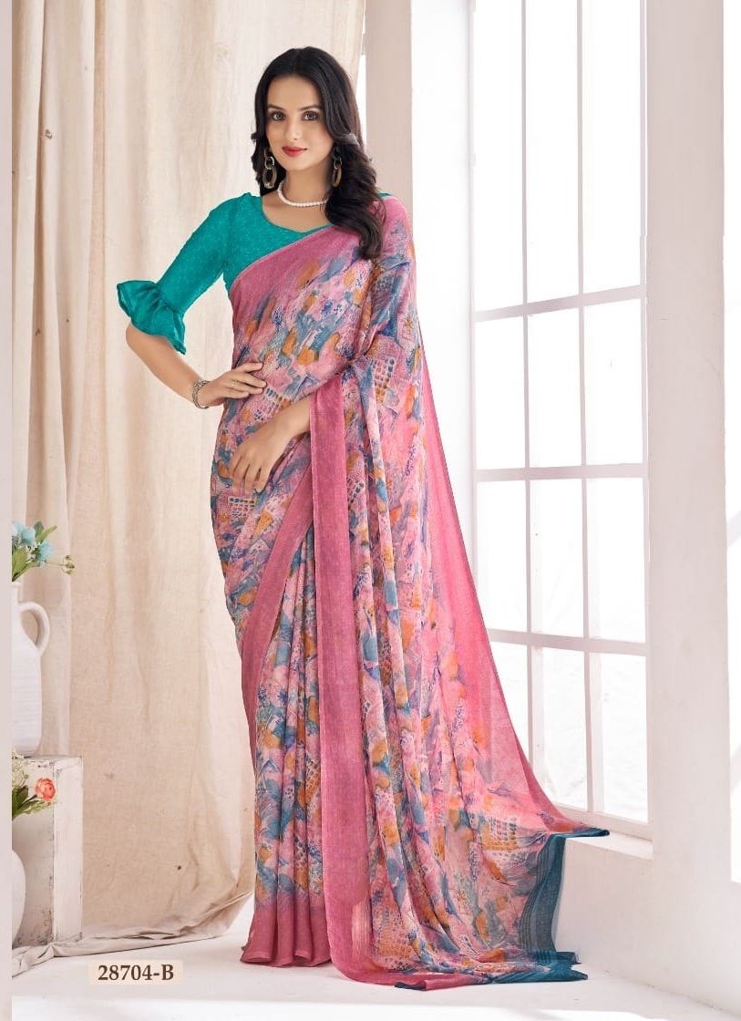 AAHANA 3 - CATALOG # 50475 (SET OF 12 SAREES)