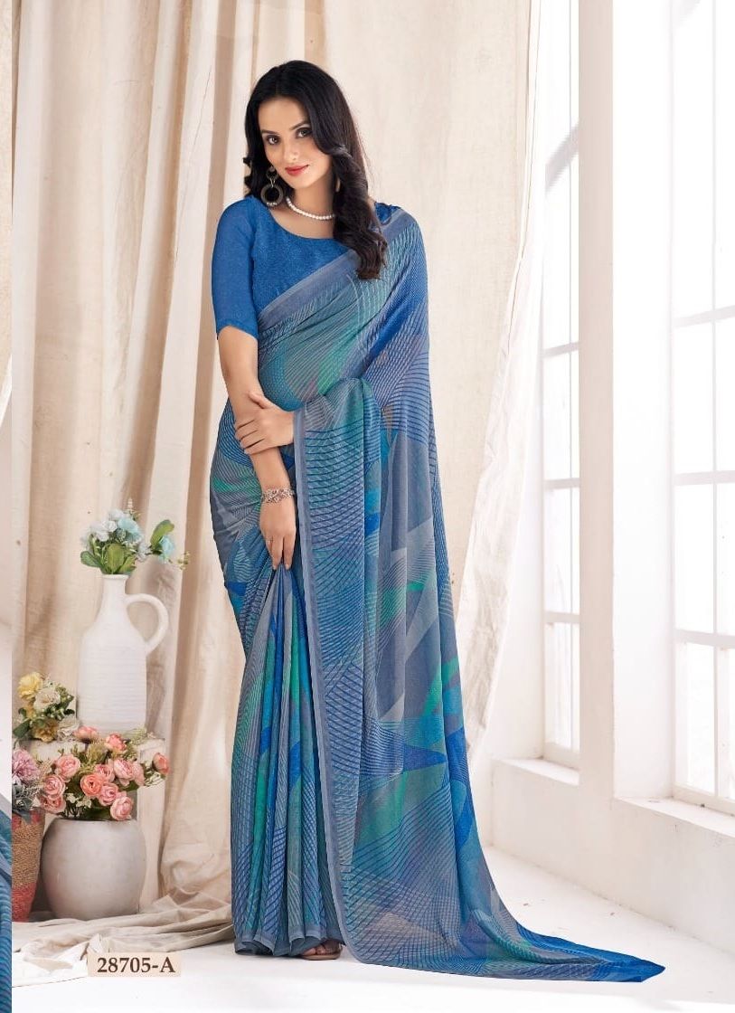 AAHANA 3 - CATALOG # 50475 (SET OF 12 SAREES)