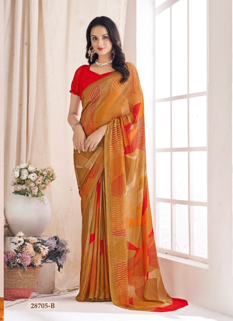 AAHANA 3 - CATALOG # 50475 (SET OF 12 SAREES)