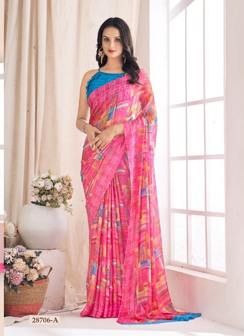 AAHANA 3 - CATALOG # 50475 (SET OF 12 SAREES)