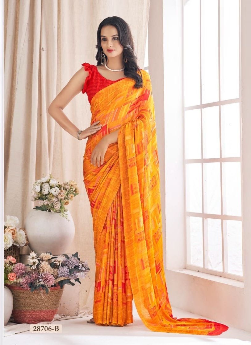 AAHANA 3 - CATALOG # 50475 (SET OF 12 SAREES)