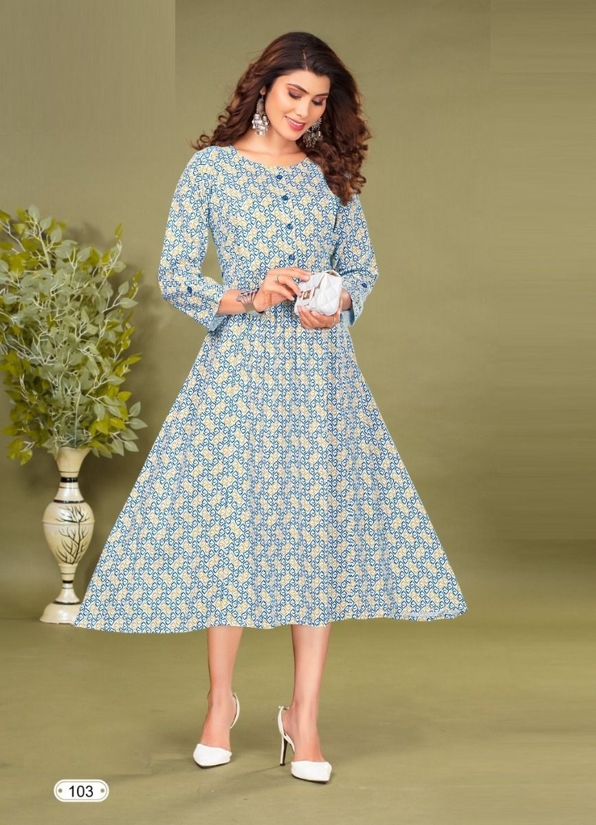 SIGNATURE - CATALOG # 50736 (SET OF 6 READYMADE KURTIS)