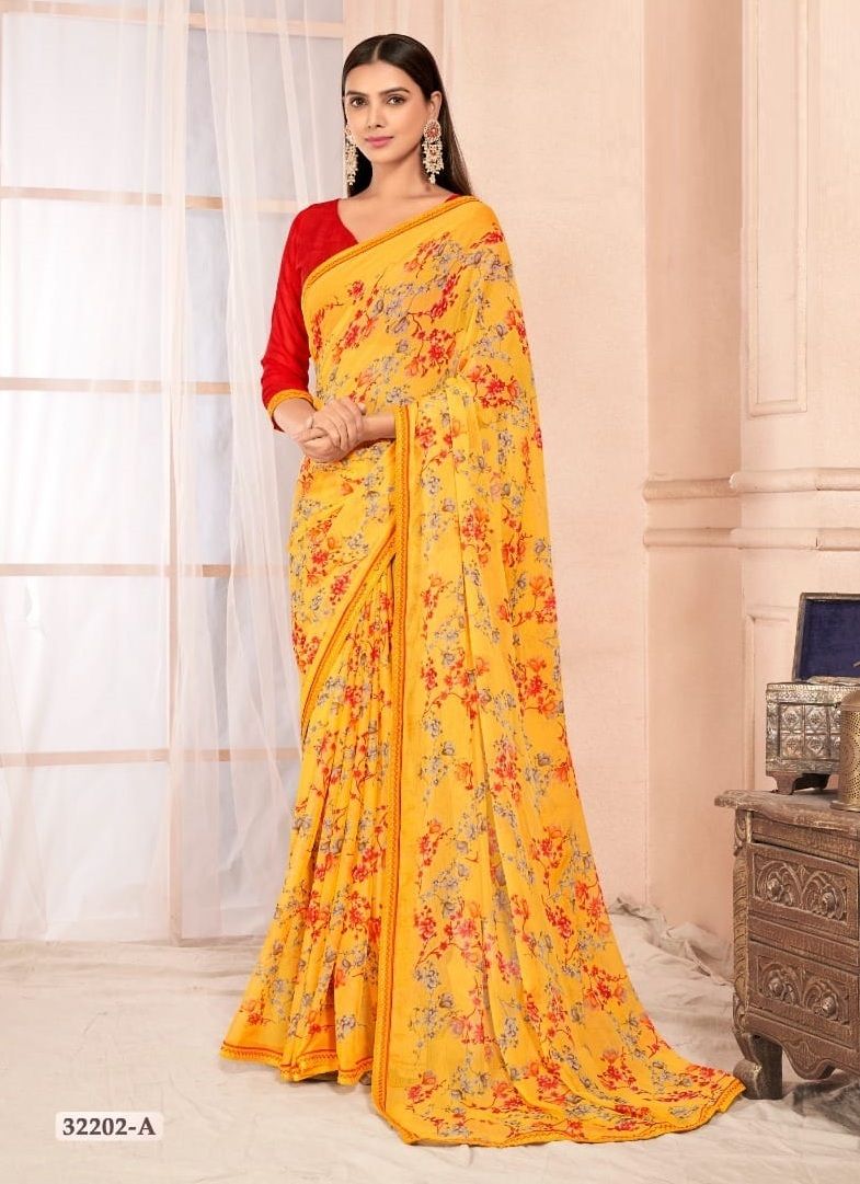 SAVYAA 2 - CATALOG # 51074 (SET OF 12 SAREES)