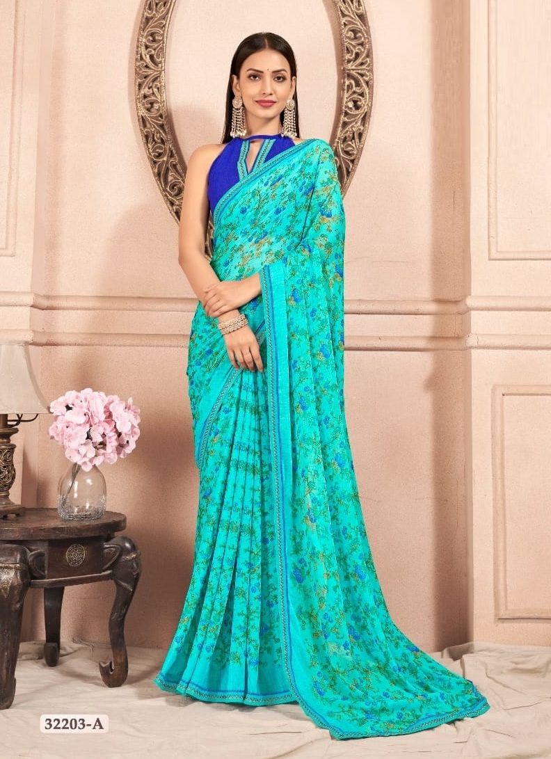 SAVYAA 2 - CATALOG # 51074 (SET OF 12 SAREES)