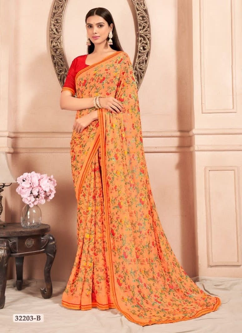 SAVYAA 2 - CATALOG # 51074 (SET OF 12 SAREES)
