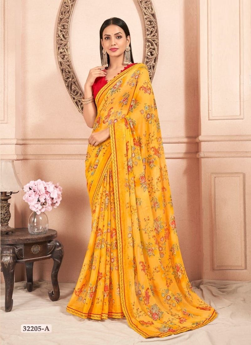 SAVYAA 2 - CATALOG # 51074 (SET OF 12 SAREES)