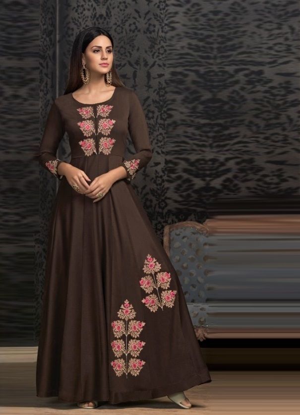 NAVYA 16 - CATALOG # 51307 (SET OF 3 READYMADE GOWNS)