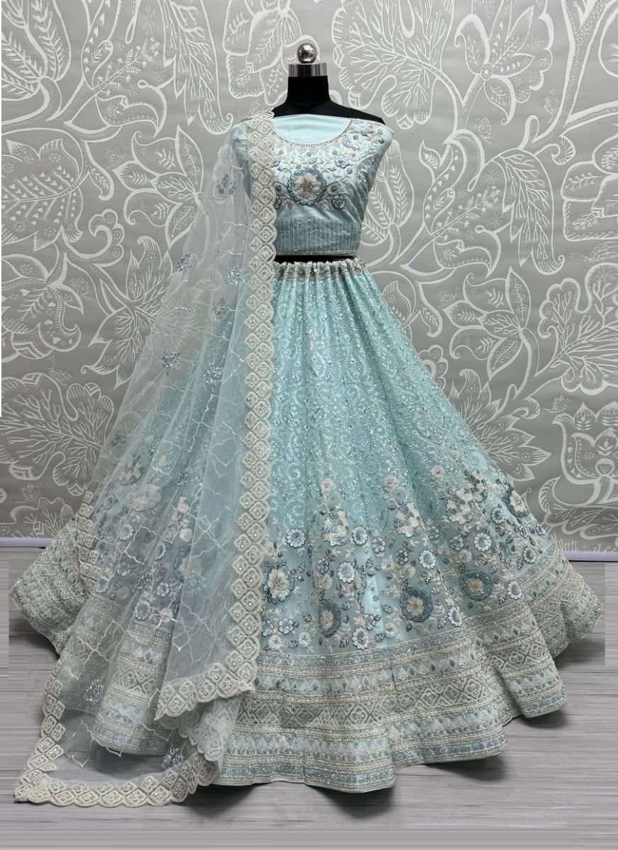 SERIES 2666 - CATALOG # 51330 (SET OF 3 LEHENGAS (SEMI-STITCHED)) SERIES 2666 - CATALOG # 51330 (SET OF 3 LEHENGAS (SEMI-STITCHED))
