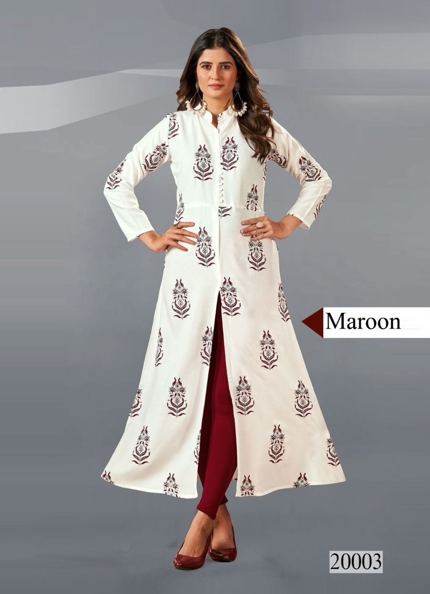 CALENDAR 20 - CATALOG # 51356 (SET OF 4 READYMADE KURTIS)